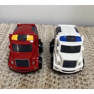 KID GALAXY Lot Of 2 Toy Truck Vehicles for Toddler Kids -2014